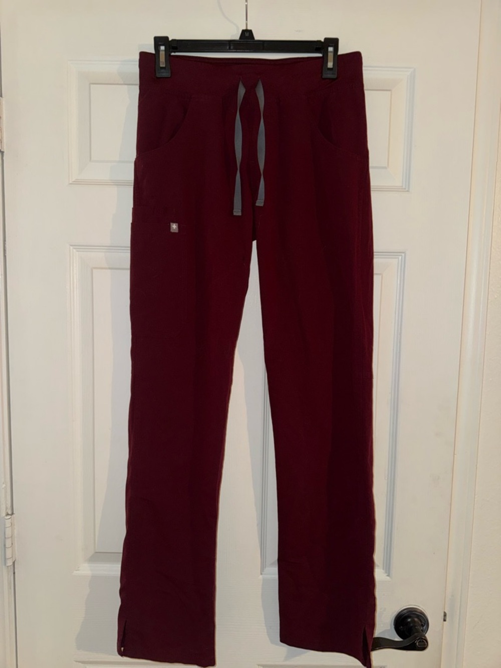 FIGS Maroon Kade Cargo Pants